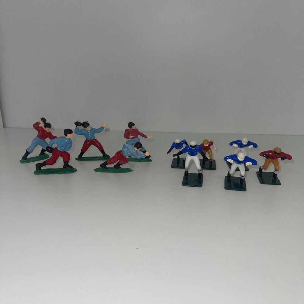 Vintage Wilton 1974 Football Players Cake Topper Set Of 12